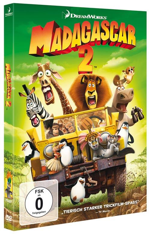 Madagascar 2 Film Cover